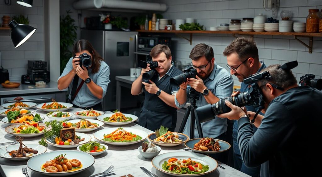 Fotógrafos de alimentos de sucesso