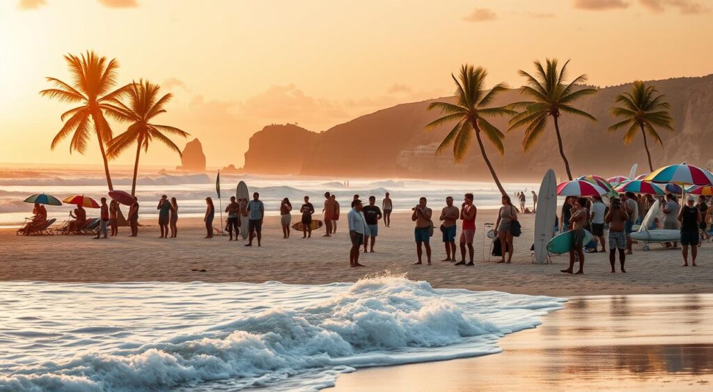 Fotógrafos de praia