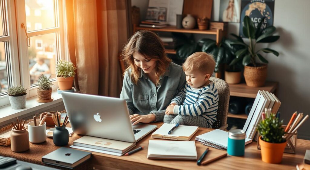 Mães empreendedoras