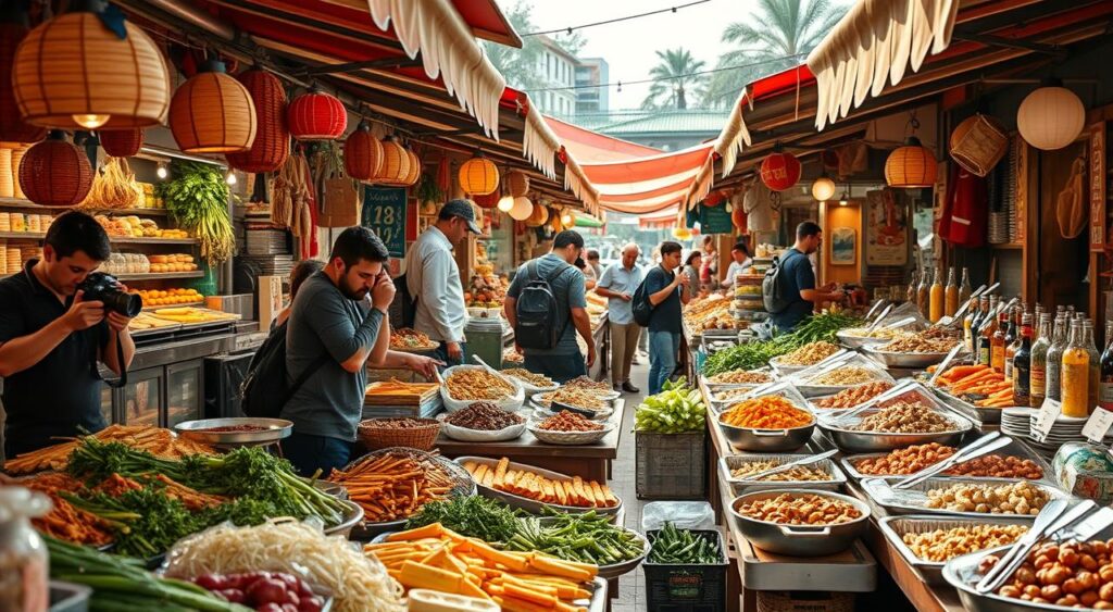 mercados para fotografia de alimentos