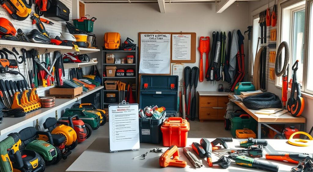 preparar equipamentos para aluguel