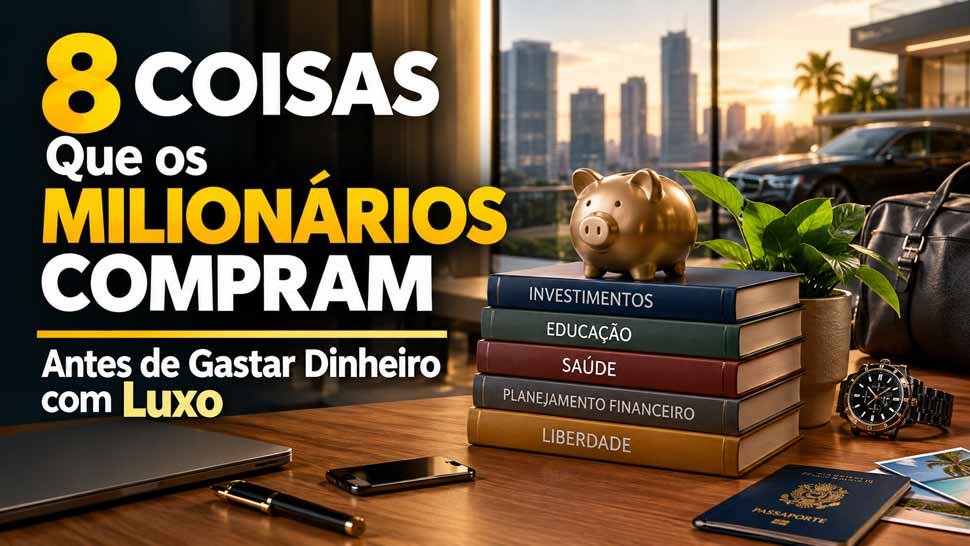 8 COISAS Que os MILIONÁRIOS Compram
