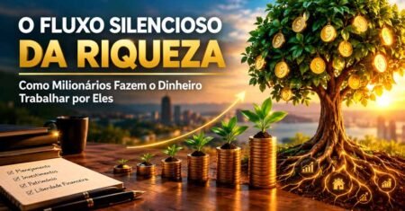 O Fluxo Silencioso da Riqueza: Como Milionários Fazem o Dinheiro Trabalhar por Eles