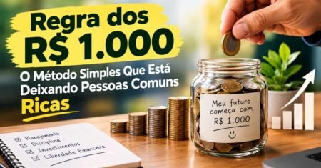 Regra dos R$ 1.000: O Método Simples Que Está Deixando Pessoas Comuns Ricas