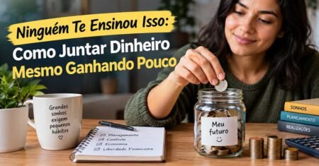 Ninguém Te Ensinou Isso: Como Juntar Dinheiro Mesmo Ganhando Pouco