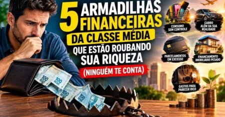 5 Armadilhas Financeiras da Classe Média que Estão Roubando Sua Riqueza (Ninguém Te Conta)