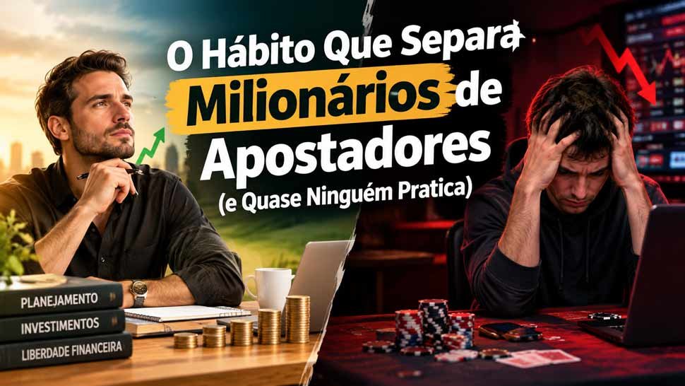 O Hábito Que Separa Milionários de Apostadores