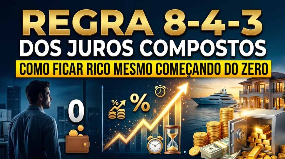 Regra 8-4-3 dos Juros Compostos