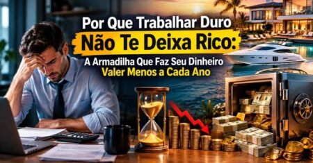 Por Que Trabalhar Duro Não Te Deixa Rico: A Armadilha Que Faz Seu Dinheiro Valer Menos a Cada Ano