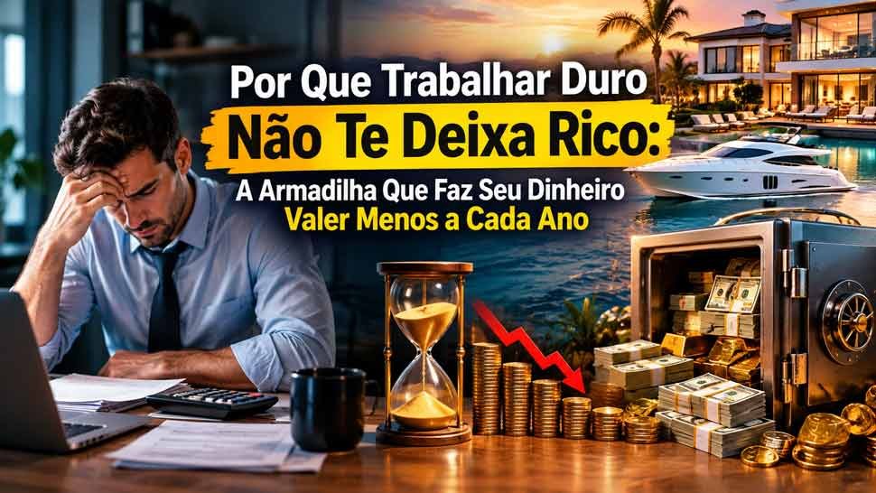 Trabalhar Duro Não Te Deixa Rico