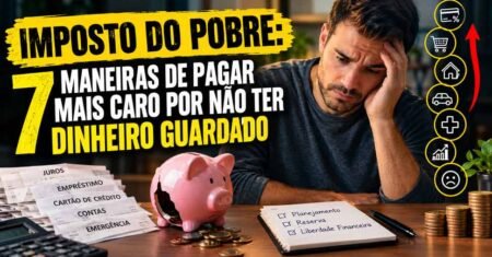Imposto do Pobre: 7 Maneiras de Pagar Mais Caro por Não Ter Dinheiro Guardado
